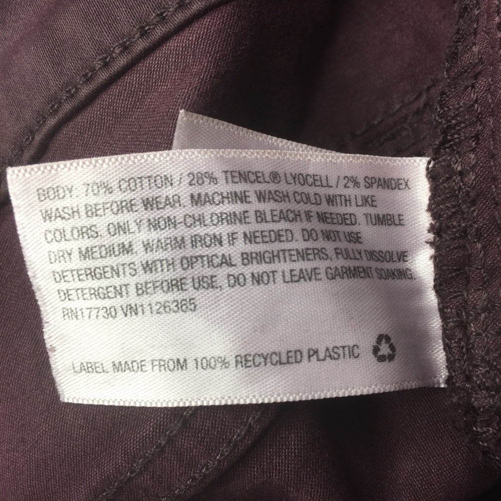 NWT Universal Thread High Rise Jegging Burgundy 8 - Picture 11 of 13